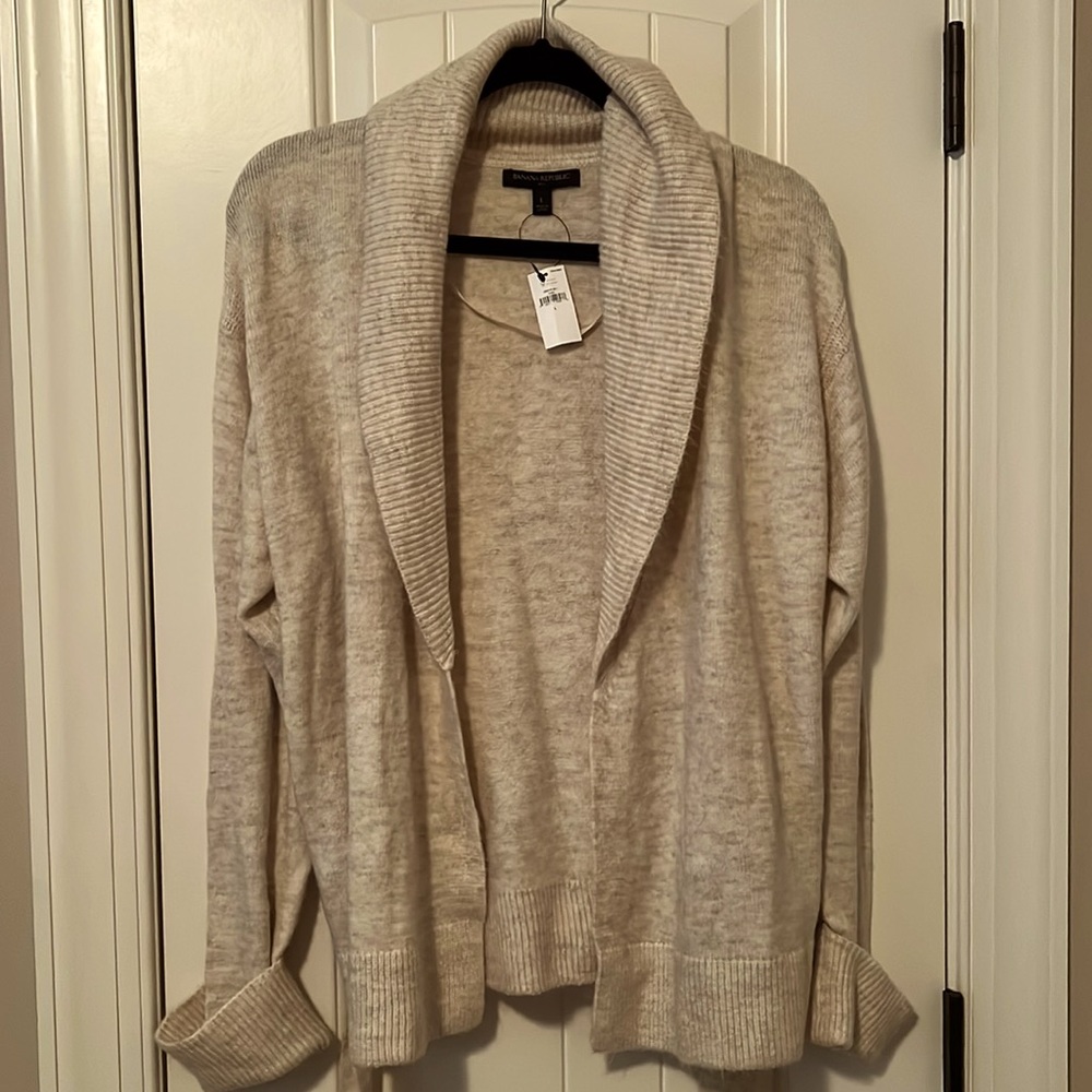 NWT Banana Republic Open Front Cardigan